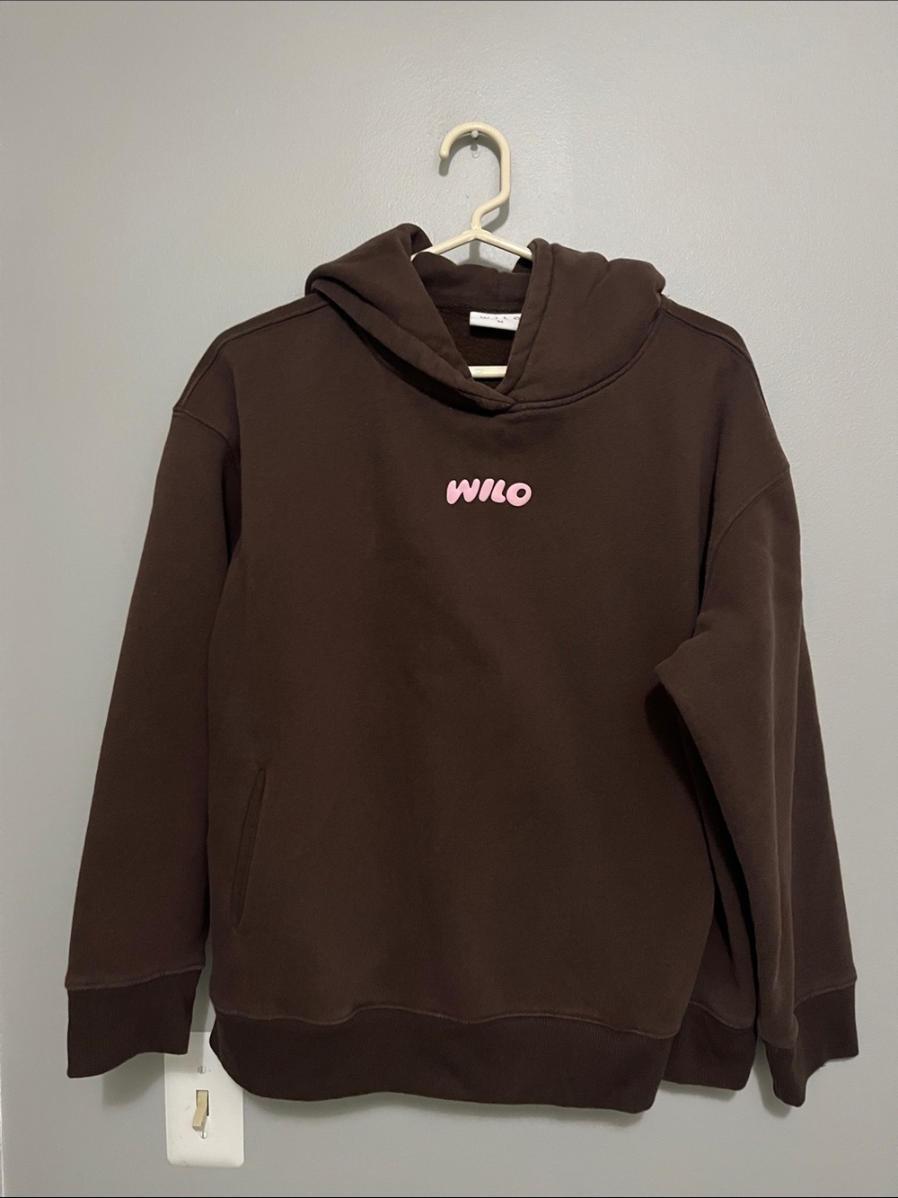 Wilo The Label Brown Hoodie Sweatshirt